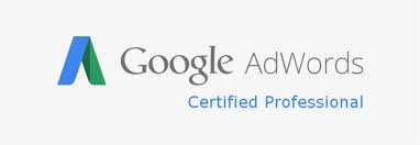 Logos of Google AdWords Professional Certificates